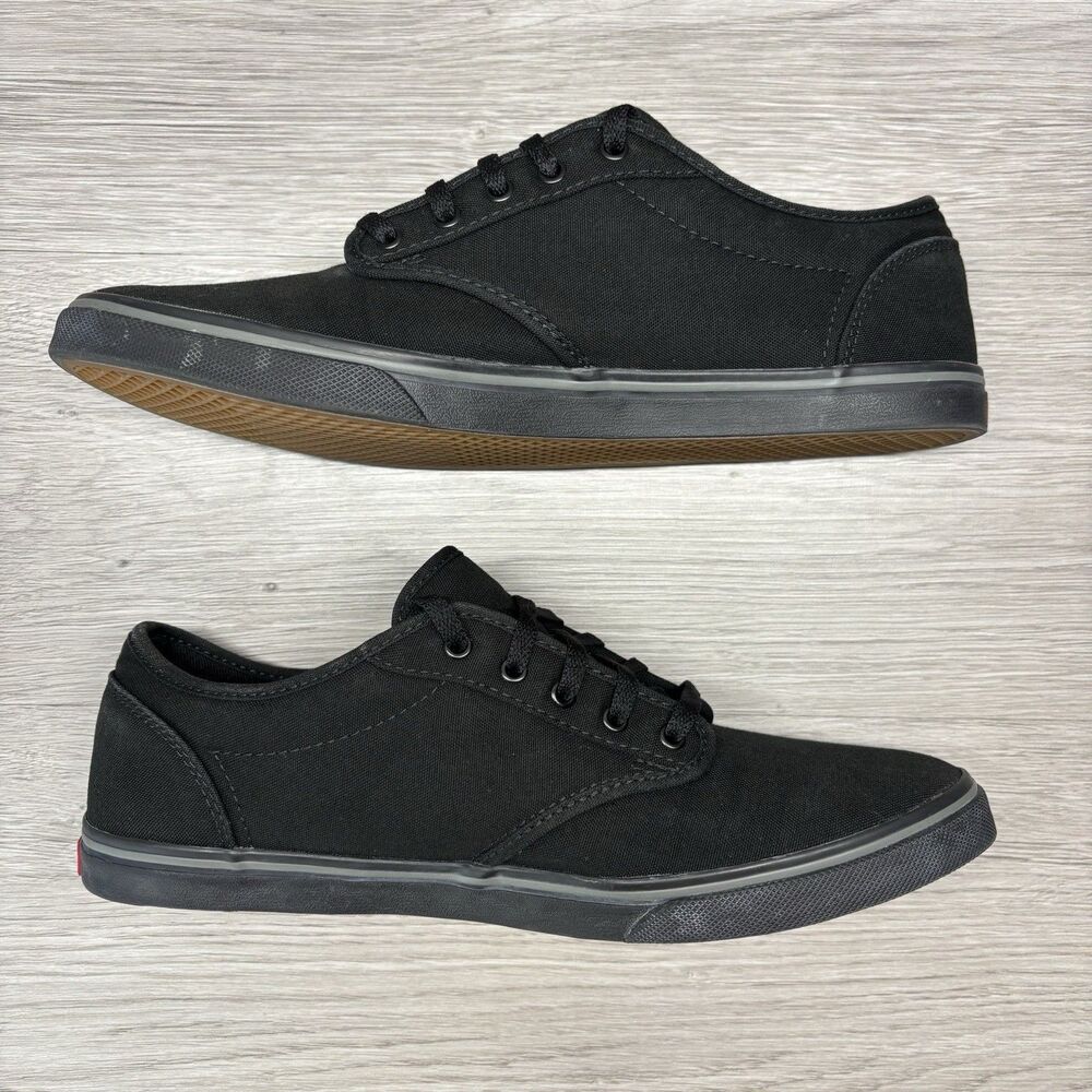 VANS Attwood Lows Womens Size 9 Black Classic Skater Grundge 90s - Picture 7 of 11